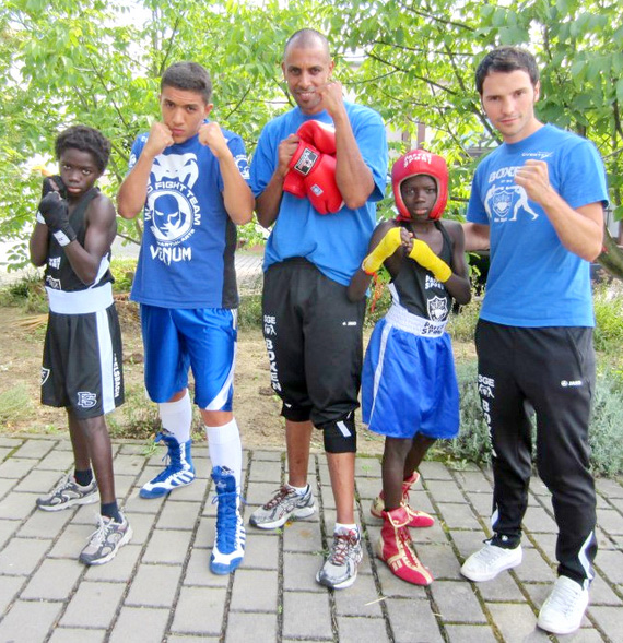 Junges Dream-Team mit ihren Trainern