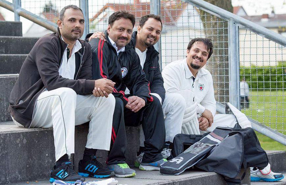 Die Aktiven der SGE-Abteilung Cricket